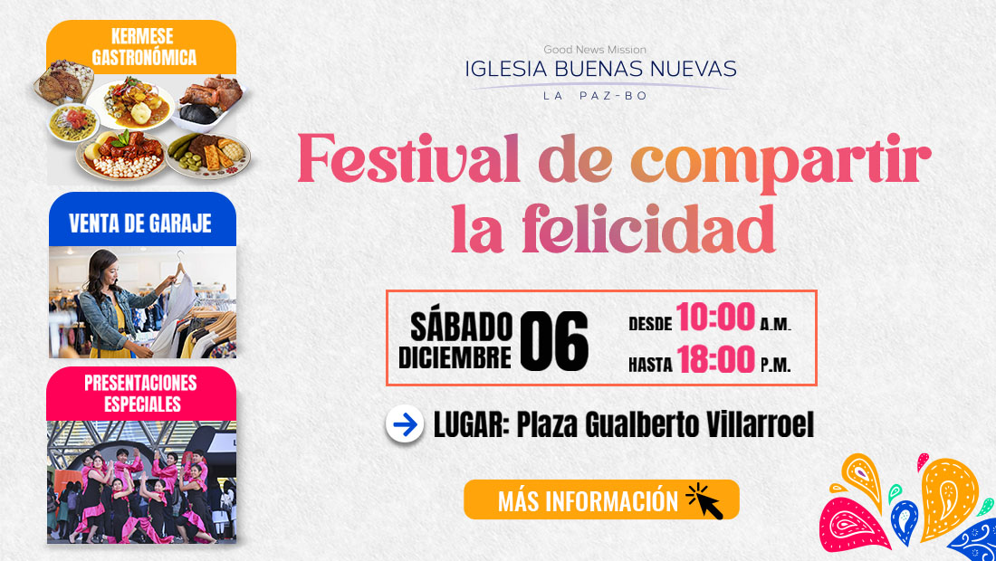Festival de compartir la felicidad 